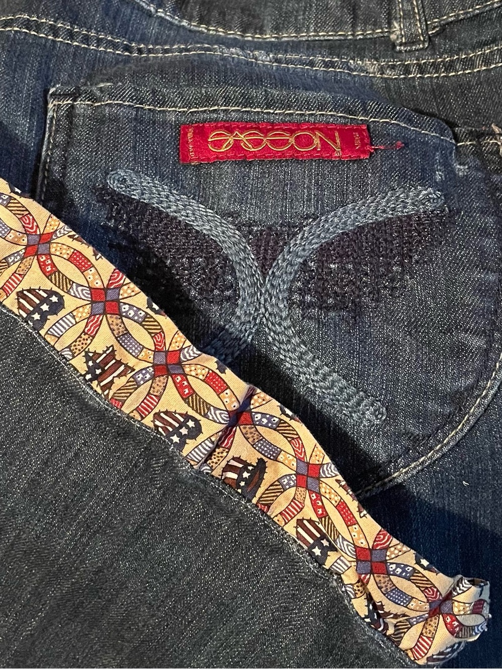 Sasson Americana VTG bootcut boogie jeans size 16